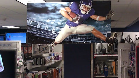 Sears Football Ceiling Banner