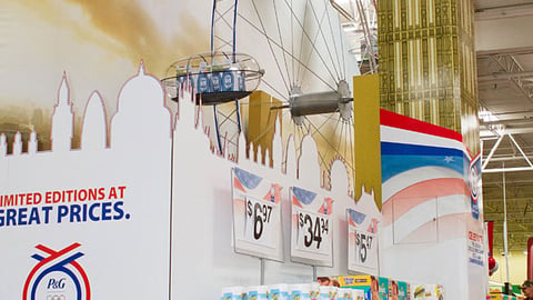 P&G Walmart 'Tour of London' Spectacular