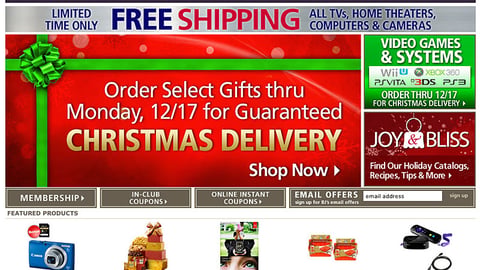 BJ's 'Joy & Bliss' Display Ad