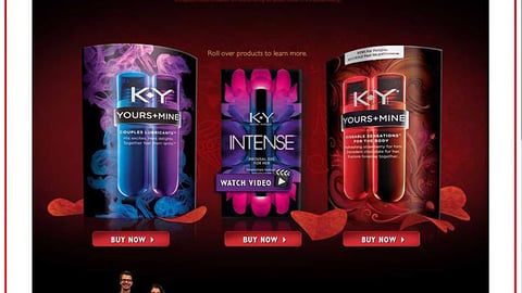 K-Y CVS.com Brand Page