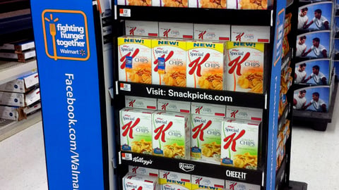 Kellogg's Walmart 'Fighting Hunger' Pallet