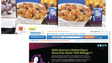 Kellogg's 'Just Dance' Game Marketing