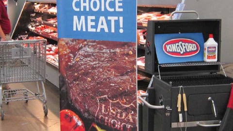 Kingsford Walmart Grilling Display 