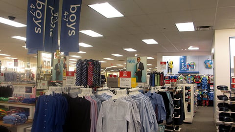 Kohl's Boys Department Signs