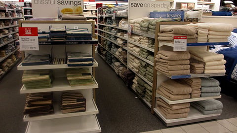 Kohl's Towels Endcaps