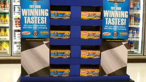 Kraft Kroger 'Daytona 500' Pallet Display