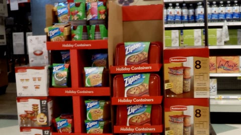 Kroger Holiday Storage Merchandising