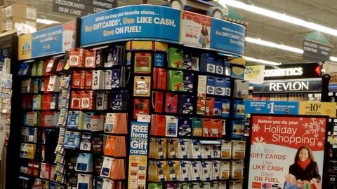 Kroger Gift Card Holiday Endcap