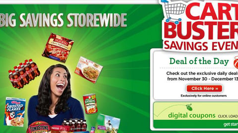 Kroger 'Cartbusters' Carousel Ad