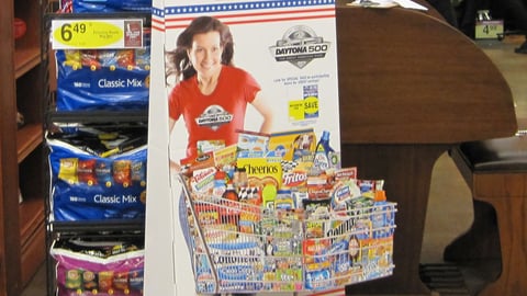 Kroger 'Daytona 500' Standee