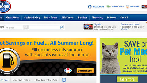 Kroger 'Hot Savings' Carousel Ad