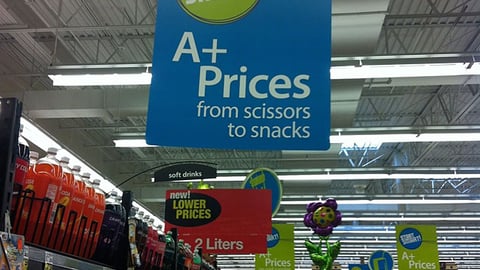 Kroger 'Start Smart' Ceiling Signs