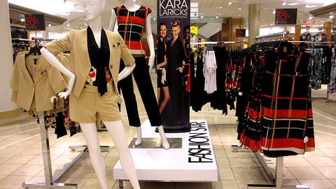 Macy's Kara Laricks Collection Display