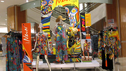 Macy's Neon for Impulse 'Brasil' Display