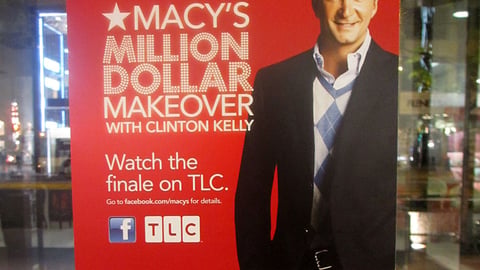 Macy's 'Million Dollar Makeover' Door Cling