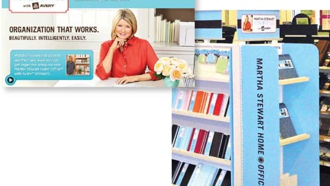 Staples Martha Stewart Home Office Gondola