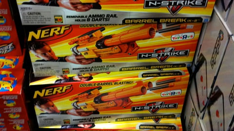 Nerf 'Only at Toys "R" Us' Packaging