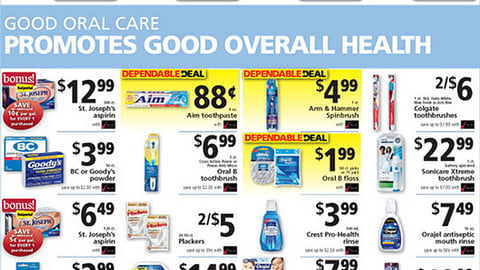 Winn-Dixie 'Good Oral Care' Feature
