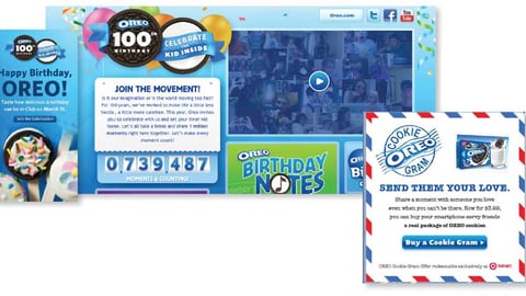 Oreo 100th Birthday Digital Marketing