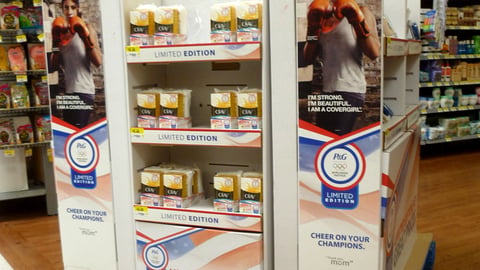 P&G Walmart 'Limited Editions' Pallet Display