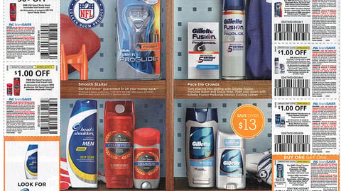 P&G Men's Care NFL FSI
