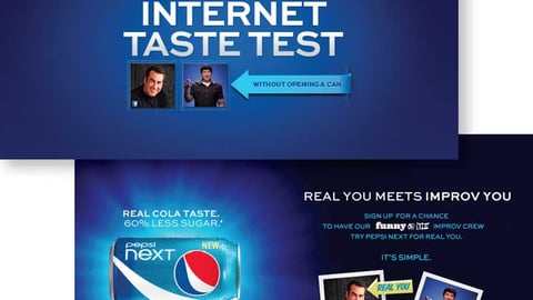 Pepsi Next Facebook Taste Test