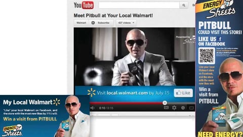 Energy Sheets Walmart Pitbull Contest