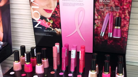 Revlon Rite Aid 'Giving is Beautiful' Shelf Tray