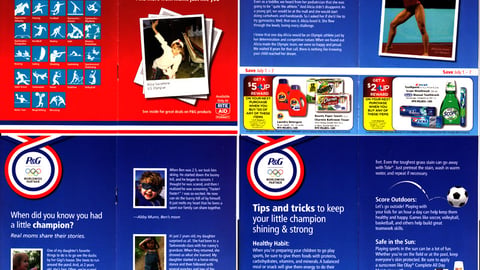 Rite Aid P&G 'Little Champions' Booklet