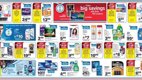 Rite Aid P&G 'Big Savings' Feature