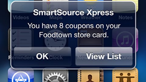 SmartSource Xpress Coupon Notification