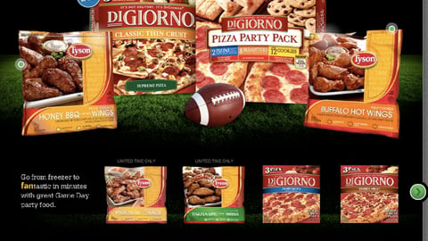 Sam's Club 'Big Taste' Landing Page