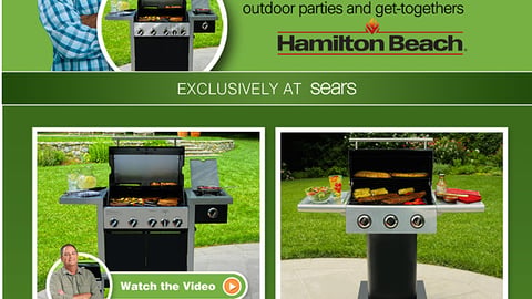 Sears Hamilton Beach Grills Brand Page