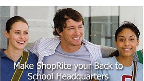 ShopRite 'College Bound' Facebook Update