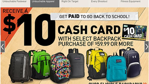 Dick's 'Back to School' Carousel Ad