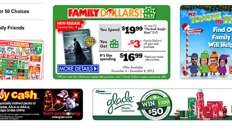 Family Dollar Holiday Promotion Ads