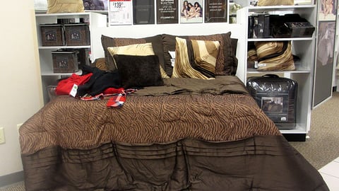 Sears Kardashian Kollection Bedding Vignette