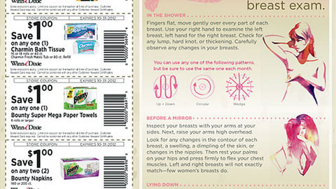 Winn-Dixie P&G 'Self Breast Exam' Feature