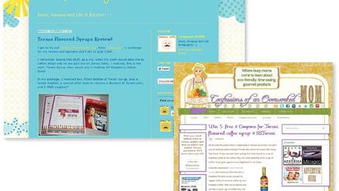 Torani Flavored Syrups Social Campaign