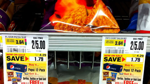 ShopRite PepsiCo Super Bowl Incentive Labels