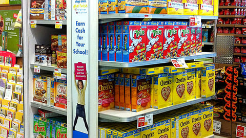 ShopRite General Mills 'Shop Once. Give Twice' Endcap