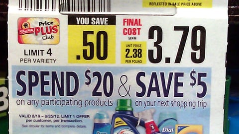 Henkel 'Save $5' Price Label