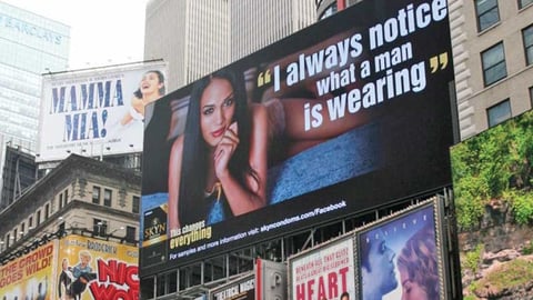 LifeStyles Skyn Billboard Ad