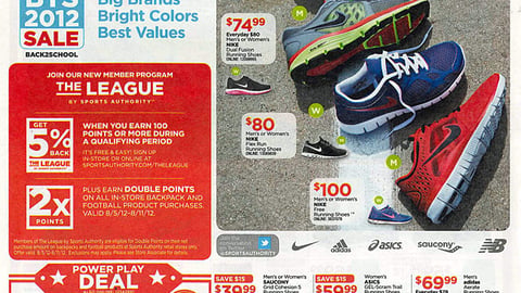 Sports Authority 'BTS 2012' Feature
