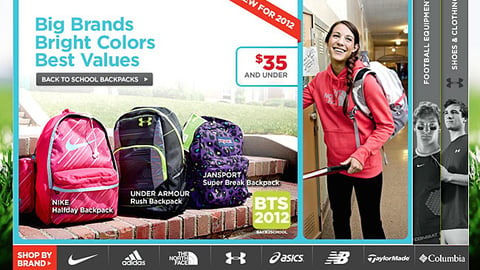 Sports Authority 'BTS 2012' Carousel Ad