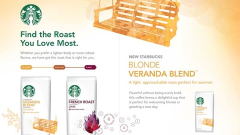 Starbucks Costco Connection Ad