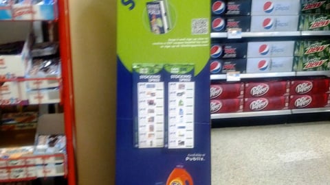 Publix 'Stocking Spree' Standee