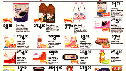 Stop & Shop Pink Private Label Feature
