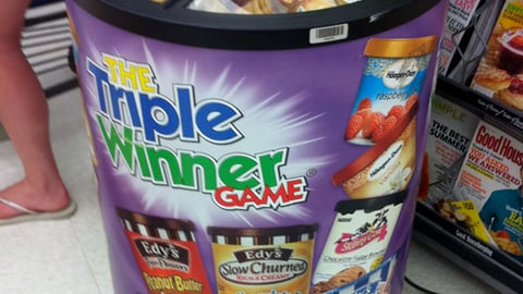 Nestle 'Triple Winner' Temporary Cooler