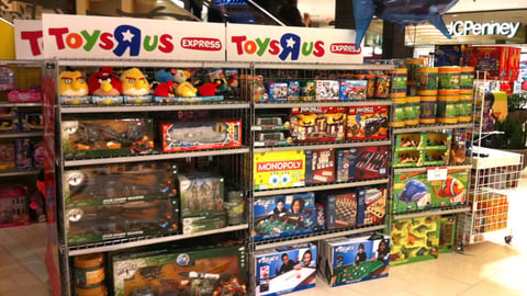 Toys "R" Us Express Secondary Sites
